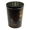 Μεταλλικά κουτιά τσαγιού κασσίτερου συνήθειας με το μαύρο χρώμα για τη συσκευασία Chai, διαφορετικά σχέδια προμηθευτής
