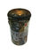 Κυλινδροειδή μαύρα μεταλλικά κουτιά τσαγιού κασσίτερου για Coffe/την καραμέλα/τη σκόνη προμηθευτής